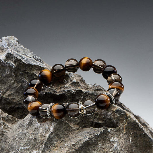 Tiger's Eye Silver Bracelet