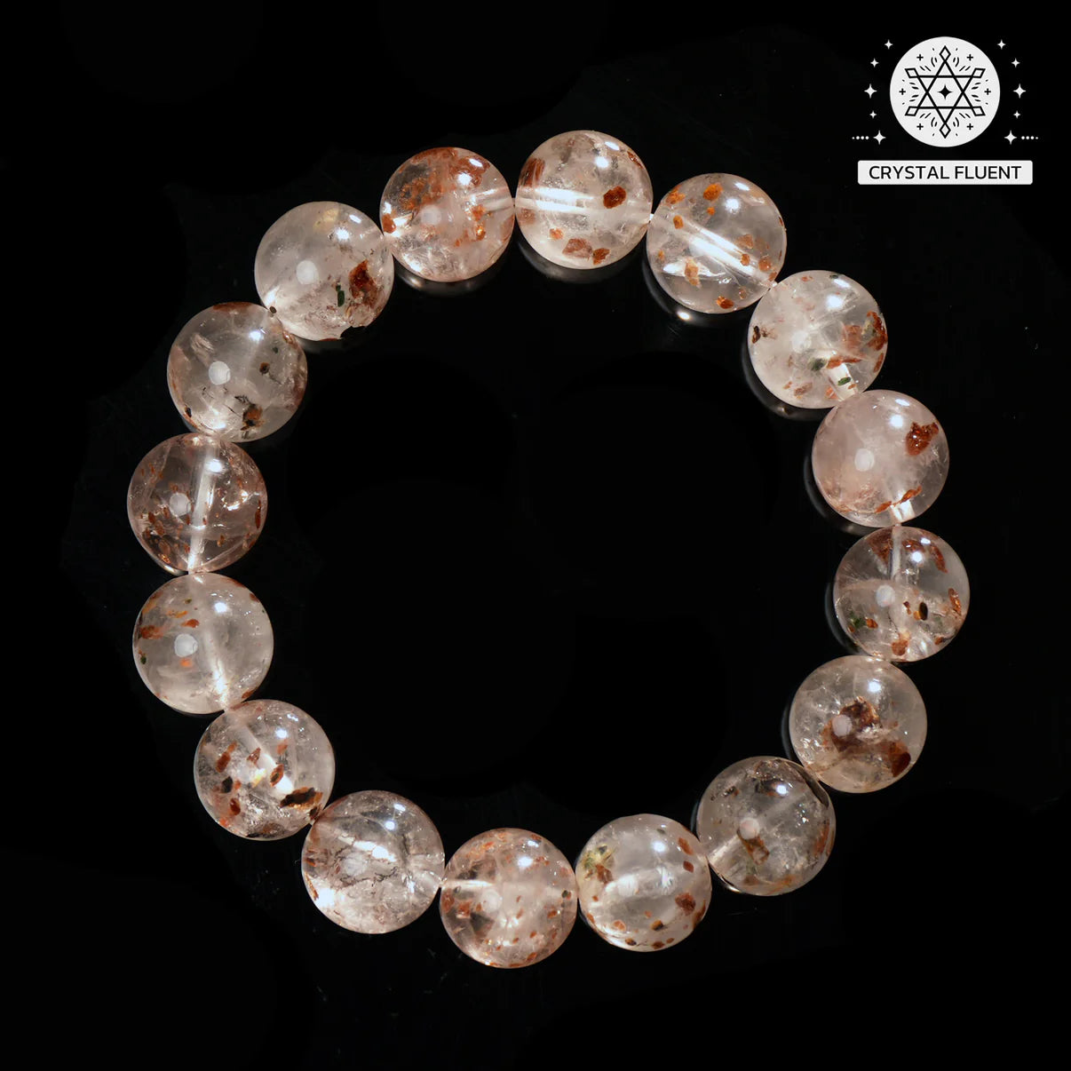 White Phantom Quartz Bracelet