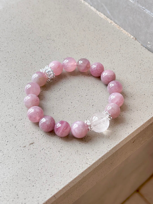 Attract Love Find love-High-end pink crystal bracelet