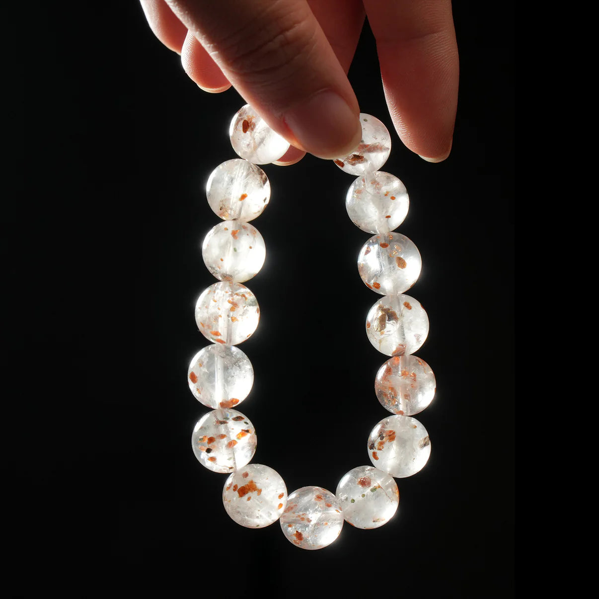 White Phantom Quartz Bracelet