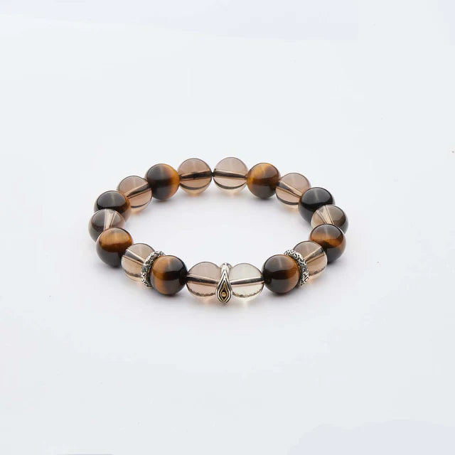 Tiger's Eye Silver Bracelet