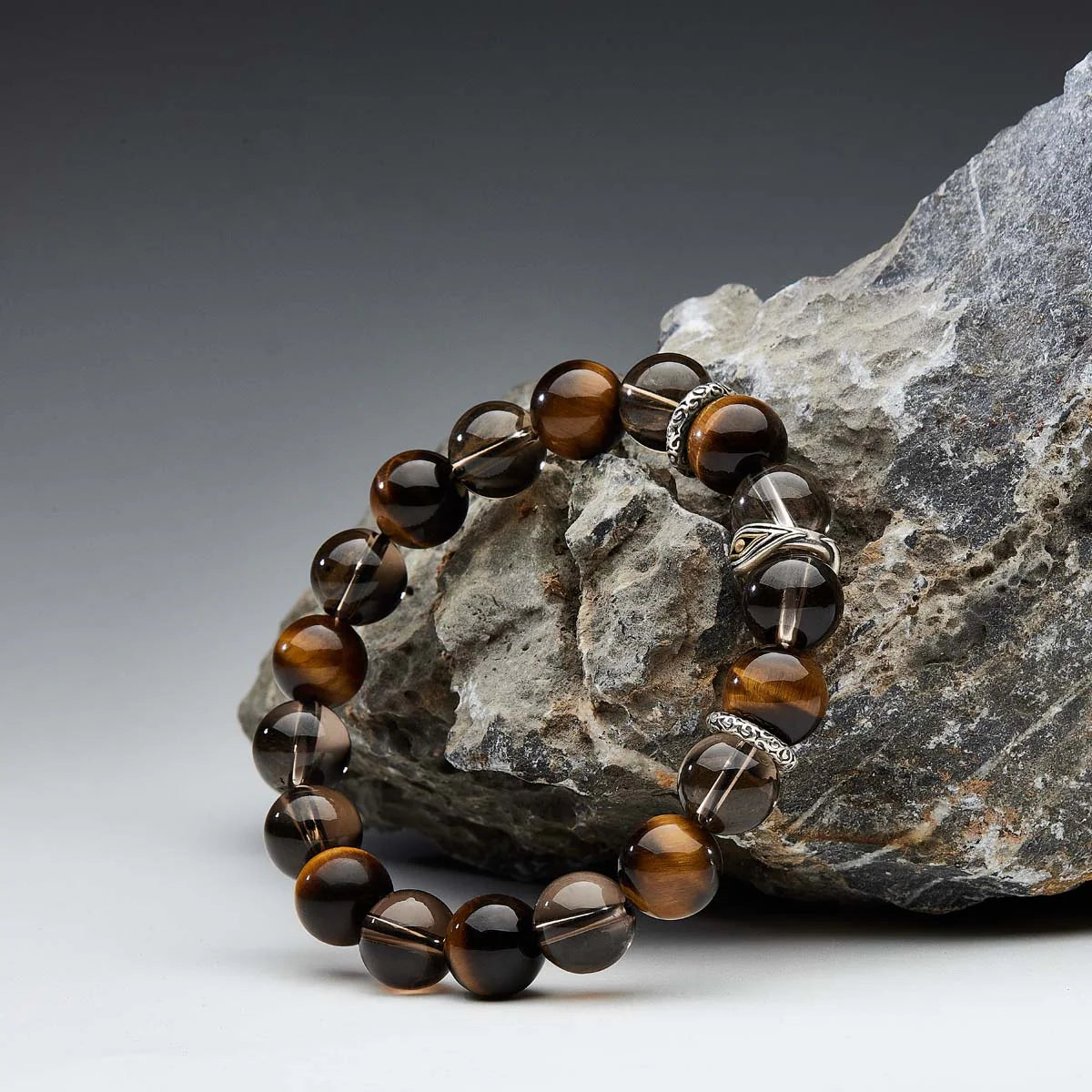 Tiger's Eye Silver Bracelet