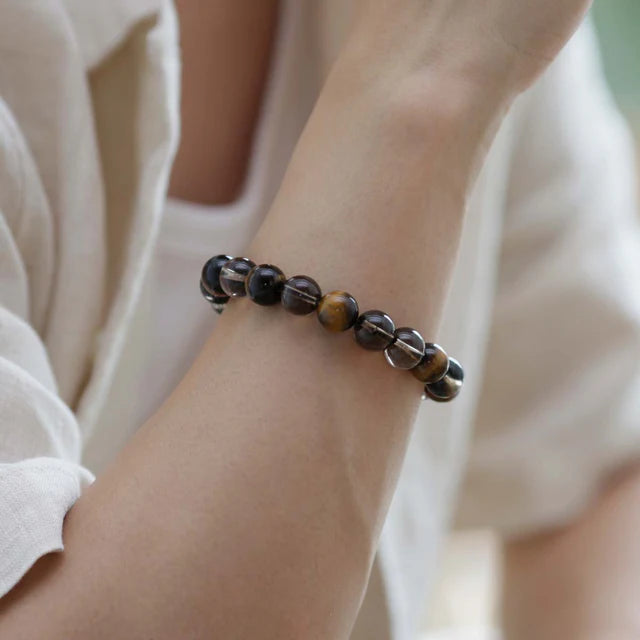 Tiger's Eye Silver Bracelet