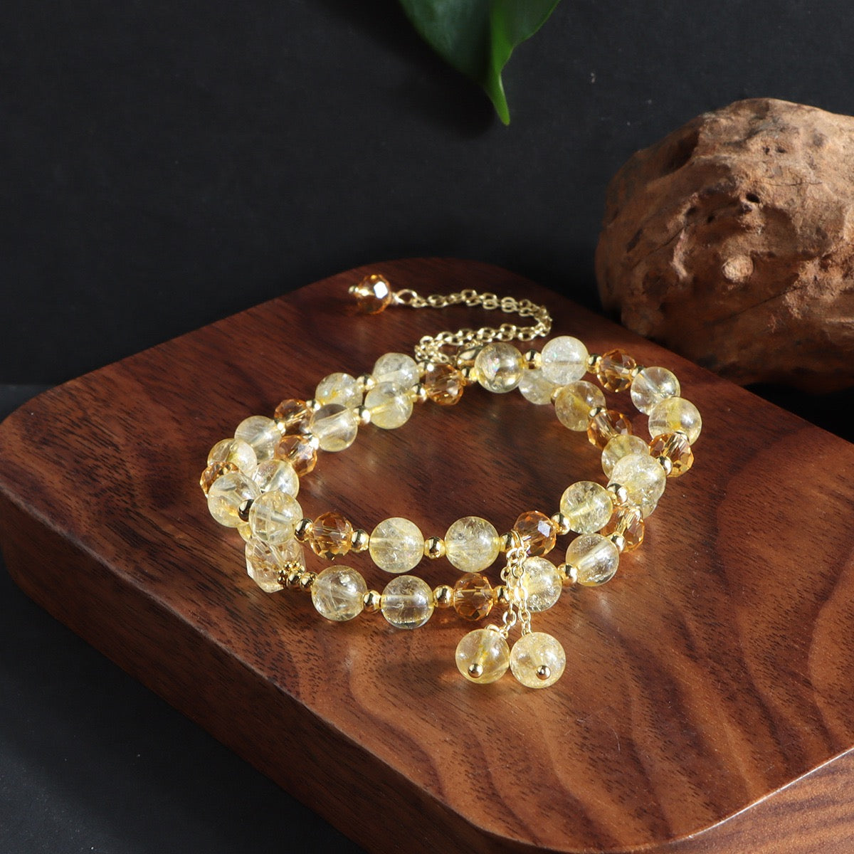 Yellow Crystal bracelet